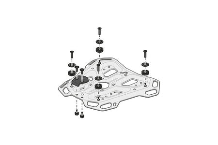 Rear Carrier Sw Motech Adventure Rack Yamaha Tenere 700 20-22 | Formula