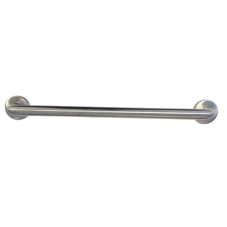 Xcel Grab Rail Satin Stainless Steel Knurled 600mm | Hobeca