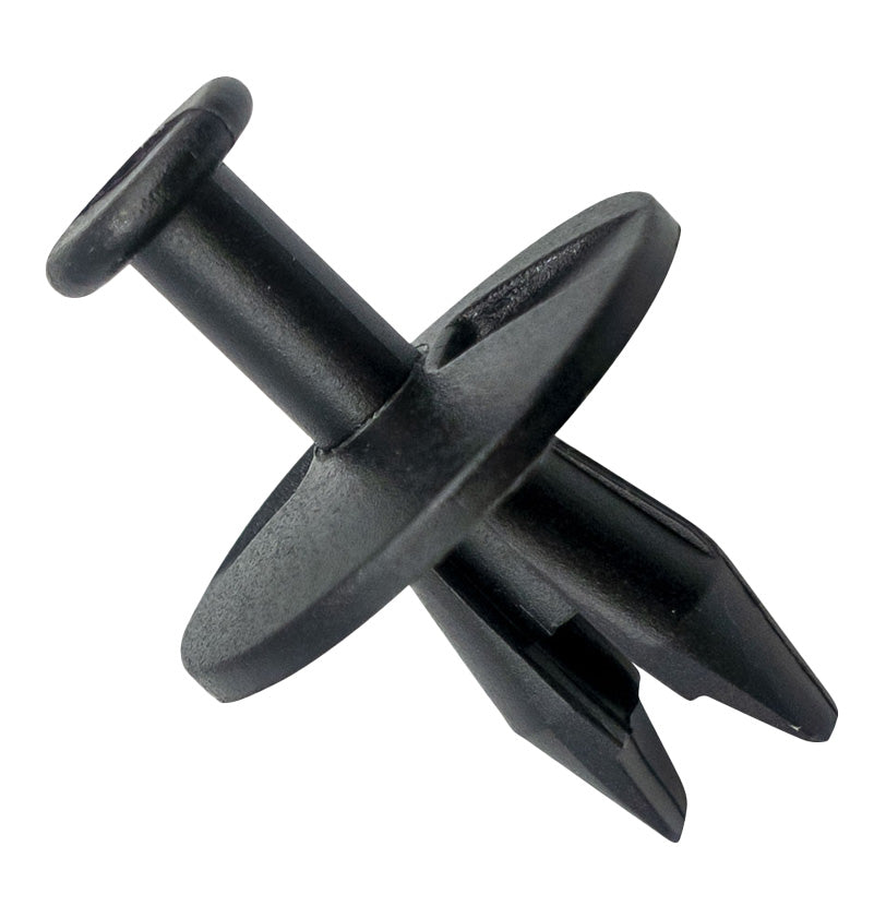 GTi Push Rivet Matte Black 17.5mm x 25mm, 9.5mm Hole | ISL