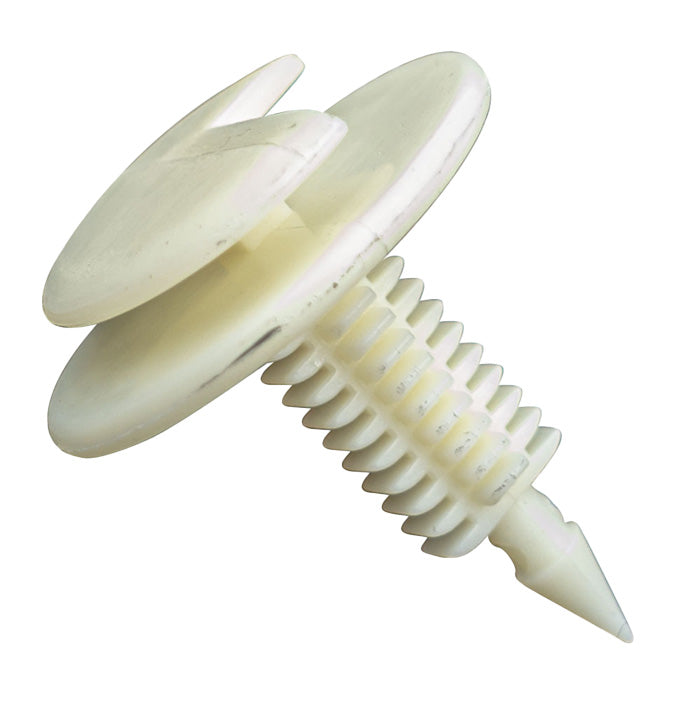 GTi Trim Clip White 24mm x 6.6-7.5mm Hole | ISL