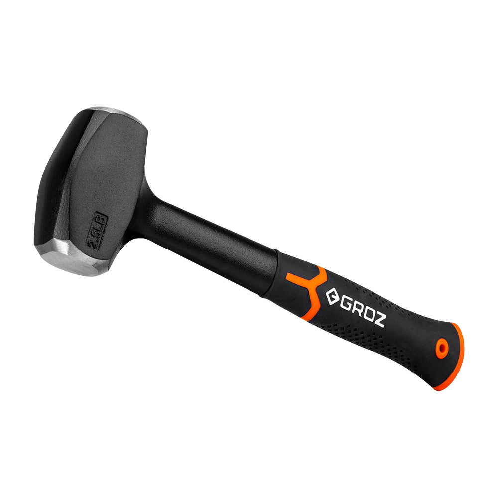 Groz Anti Shock Drilling Hammer 1.1kg - Steel Handle 12in | ISL