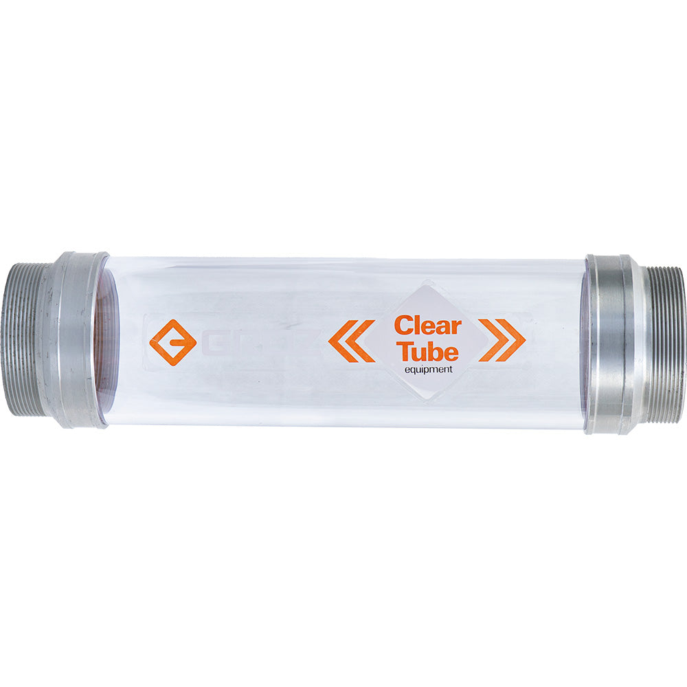 Groz Clear Tube Barrel With Die Cast Caps 450gm | ISL