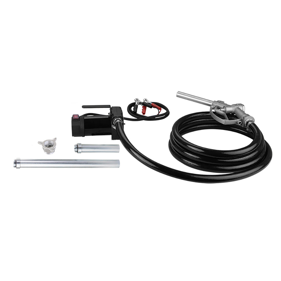 Groz Electric Diesel Pump 12V DC - Drum Mount Style