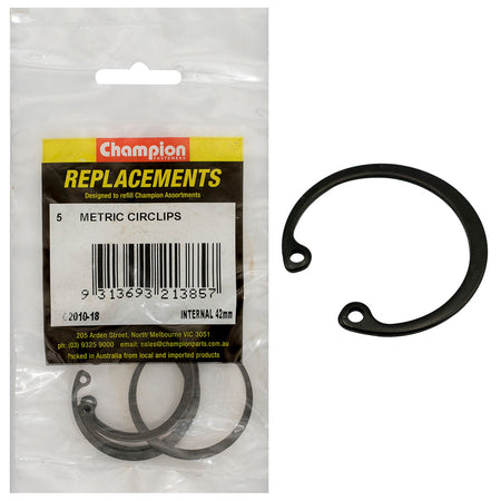 Champion 42mm internal Circlip -5pk | ISL