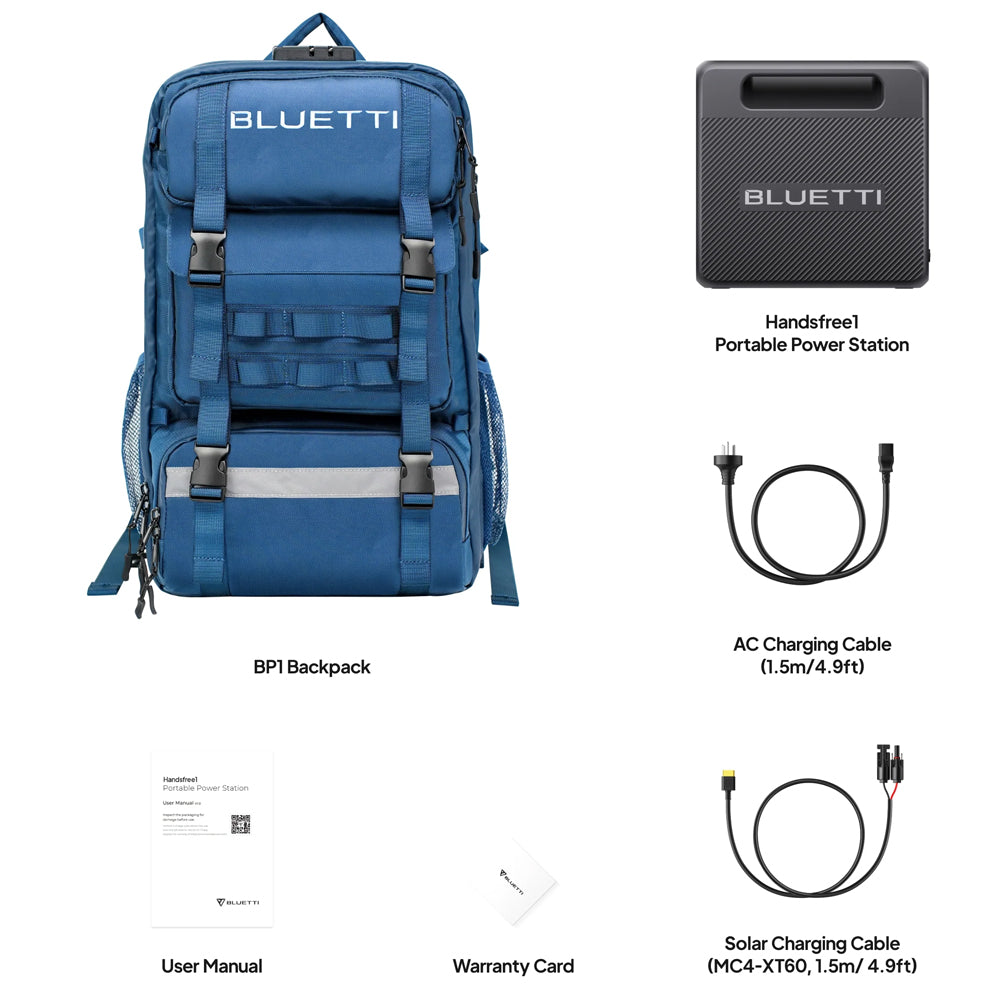 Bluetti Handsfree1 Backpack Power Station | Formula