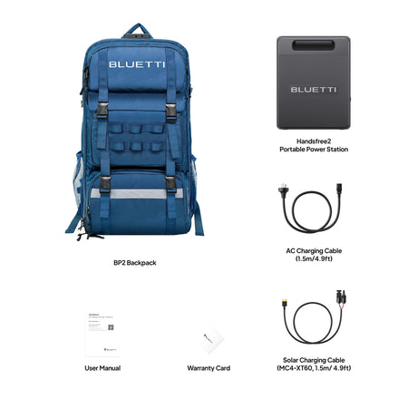 Bluetti Handsfree2 Backpack Power Station | Formula