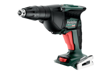 Metabo 18V cordless screwdriver with belt hook and depth guide