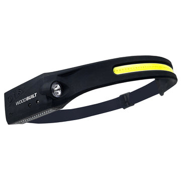 Woodbuilt Rechargeable LED Head Light 350 Lumen with Motion Sensor | Alltrade
