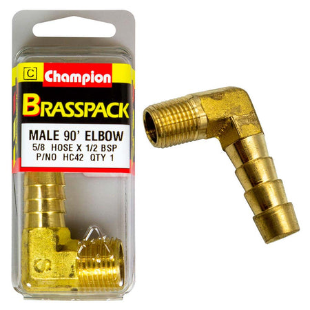 Champion Brass 90Deg Male Elbow 5/8in - ISL_HC42