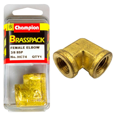 Champion Brass BSP Female Elbow - ISL_HC74