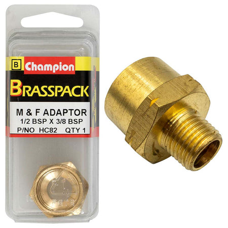Champion Brass BSP F/M Adaptor 1/2in - ISL_HC82
