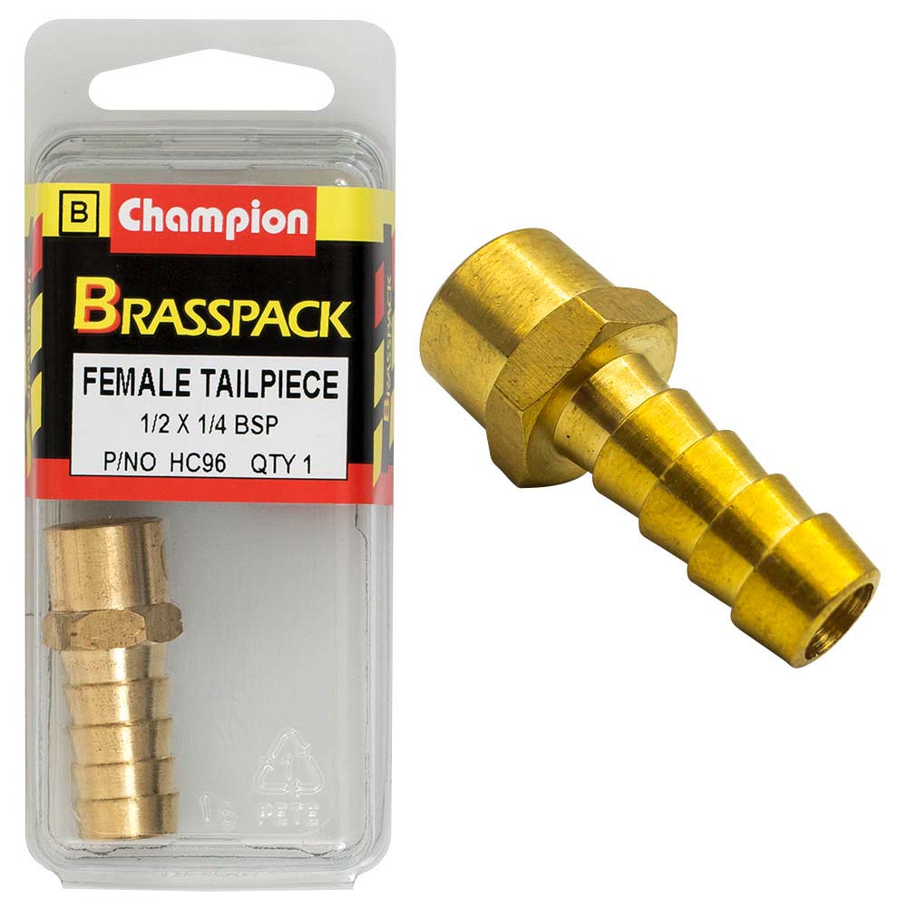 Champion Brass Female Tailpiece 1/2in - ISL_HC96