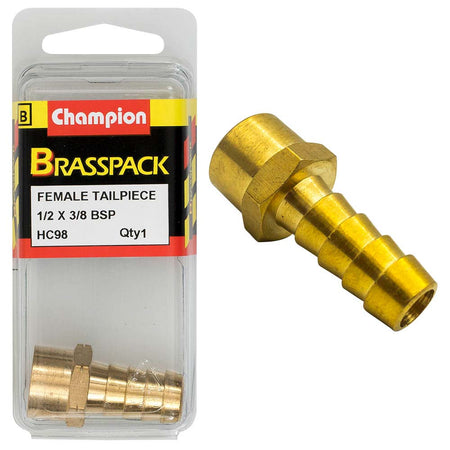 Champion Brass Female Tailpiece 1/2in - ISL_HC98