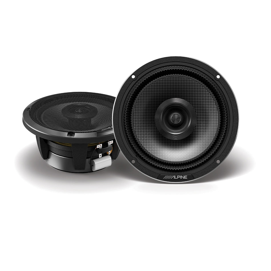 Alpine Status Series 6.5" Coaxial Speaker 100w Rms 2-Way