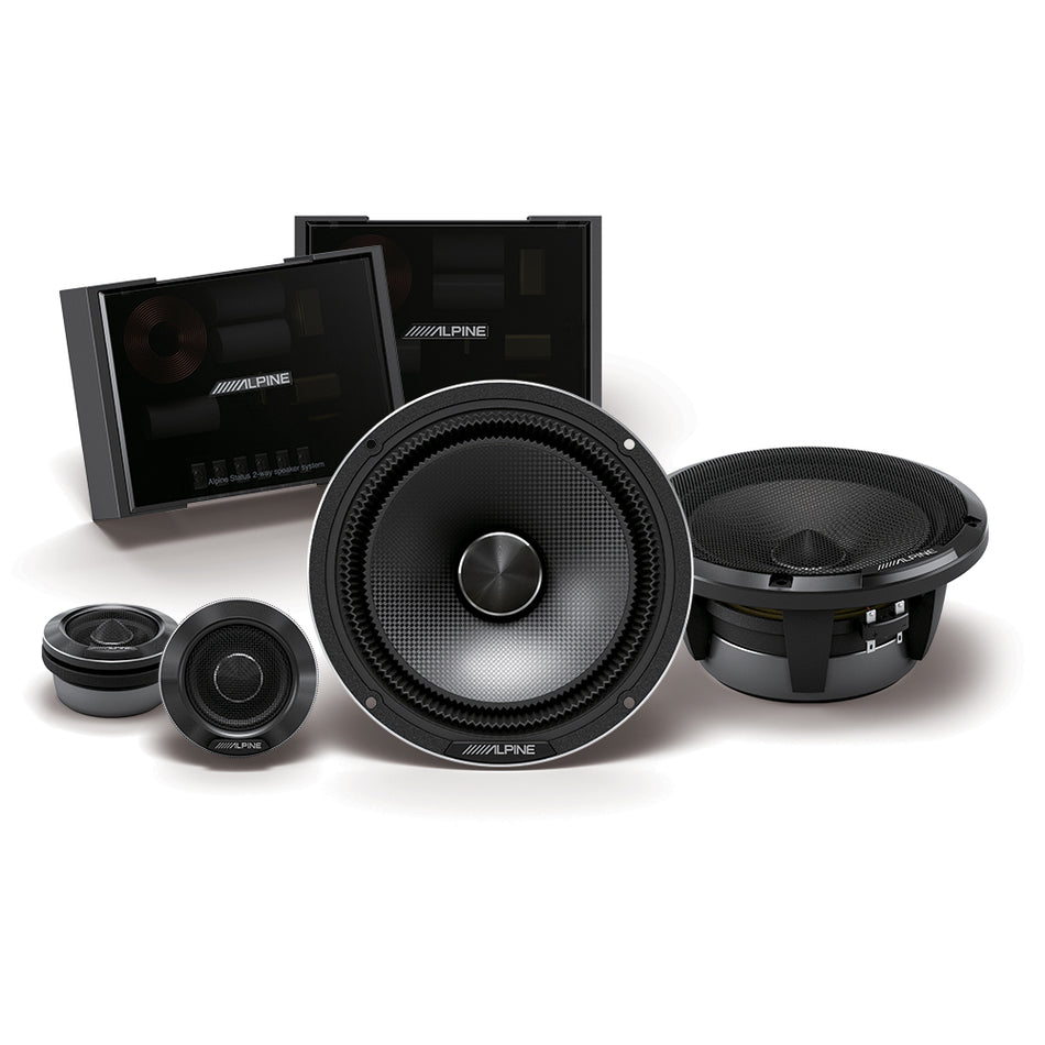 Alpine Status Series 6.5" Component Speaker 100w Rms 2-Way