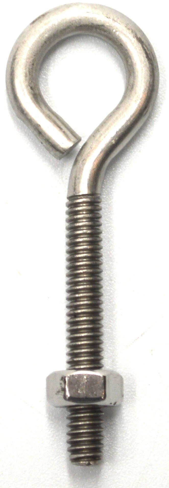 Hindley Eye Bolt & Nut - Stainless Steel #4S3SS 3 x 1/4 inch