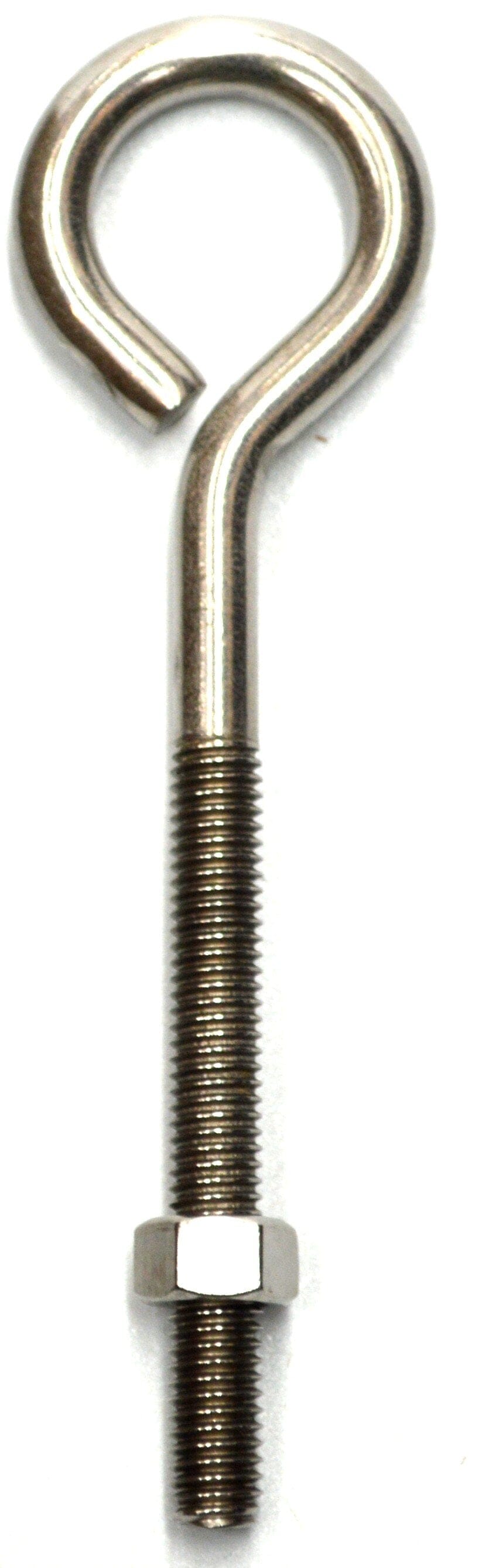 Hindley Eye Bolt & Nut - Stainless Steel #6BSS 6 x 3/8 inch