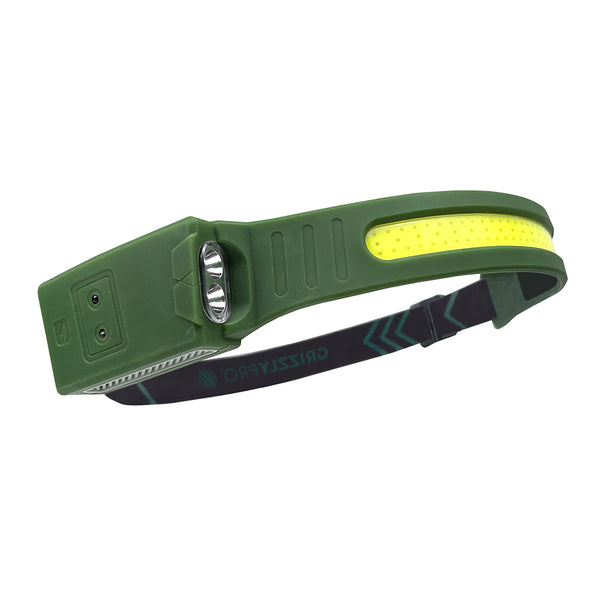 GrizzlyPRO 650 Lumen LED Rechargeable Head-Band Light