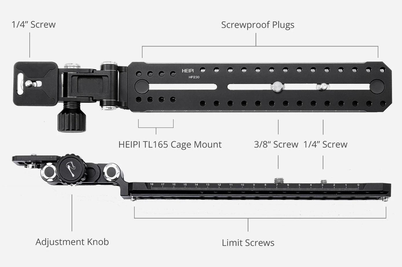 Heipi Vision Super Telephoto Lens Plate | Formula