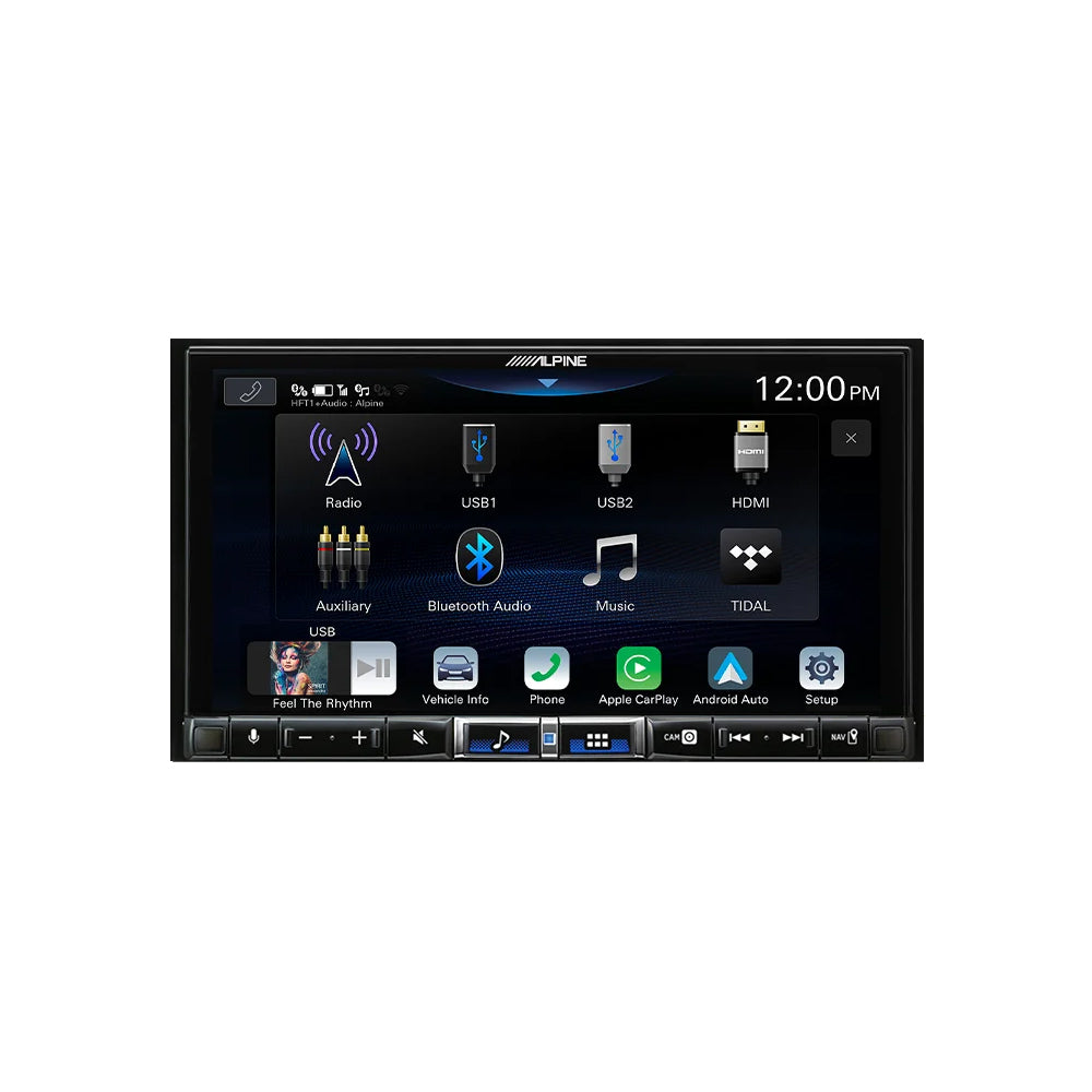 Alpine Halo Head Unit 7" Wireless Carplay & Wireless Android Auto