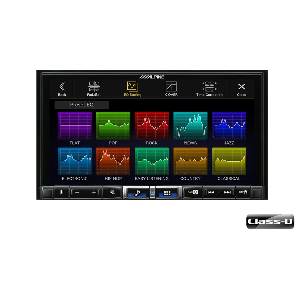 Alpine Halo Head Unit 7" Wireless Carplay & Wireless Android Auto