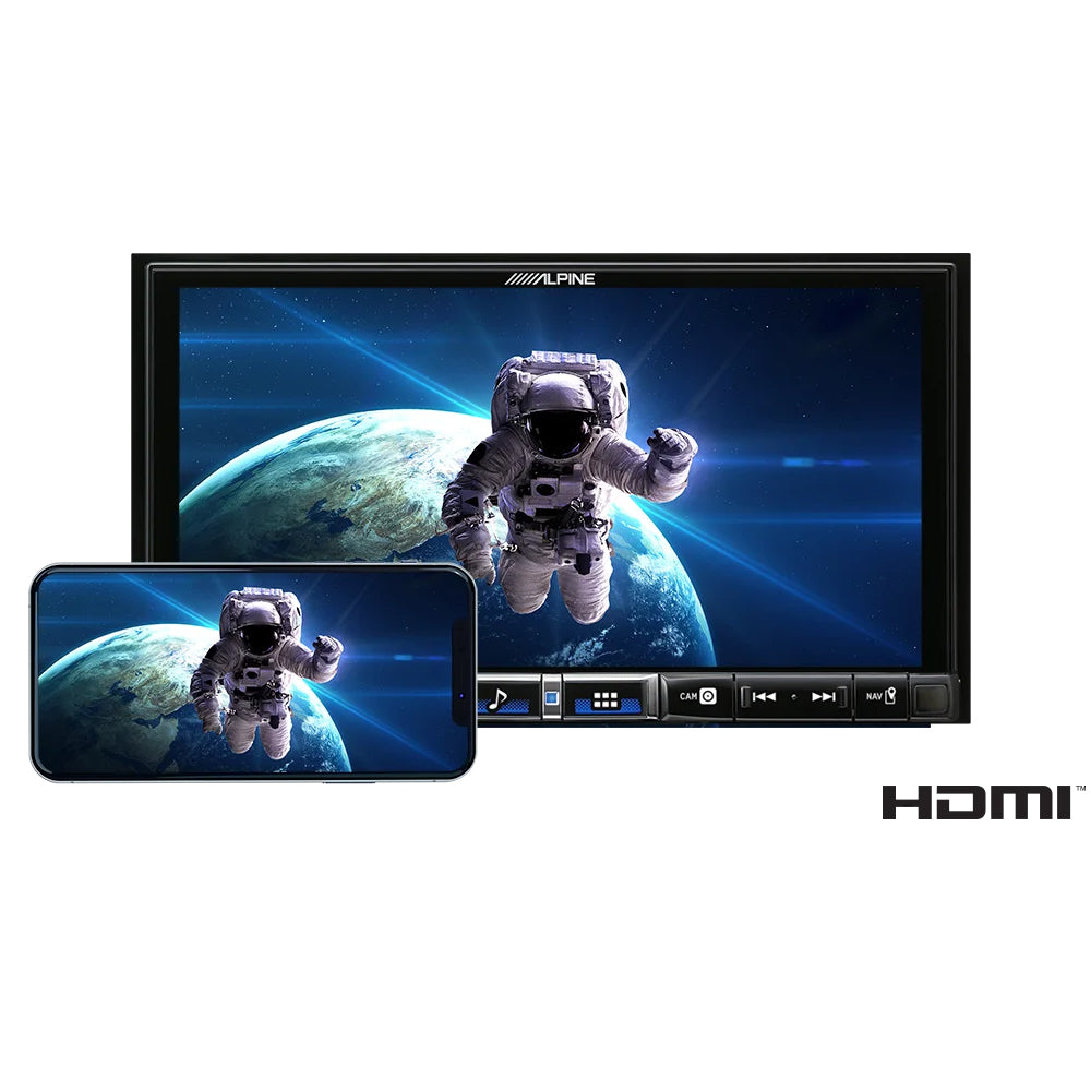 Alpine Halo Head Unit 7" Wireless Carplay & Wireless Android Auto