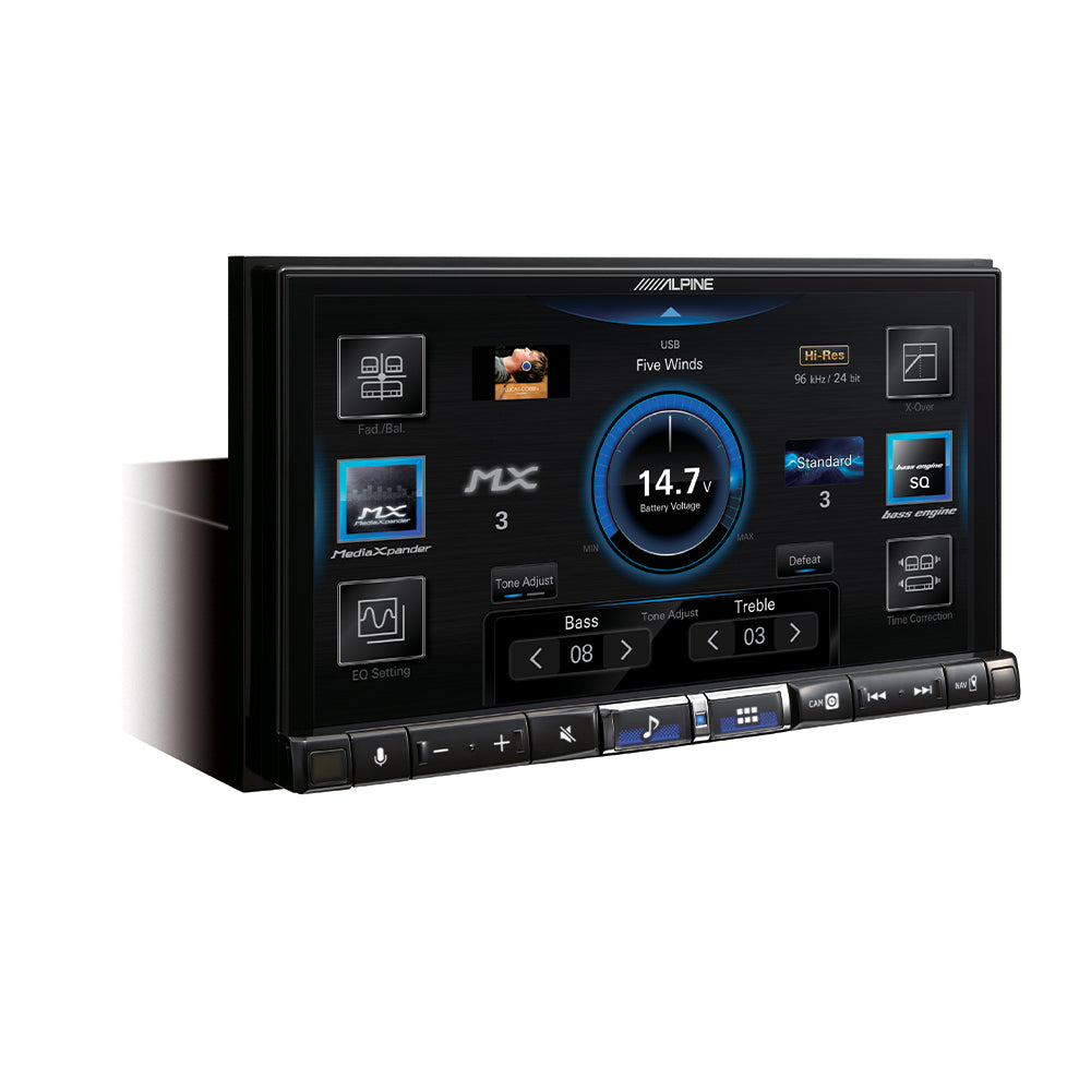 Alpine Halo Head Unit 7" Wireless Carplay & Wired Android Auto | Formula
