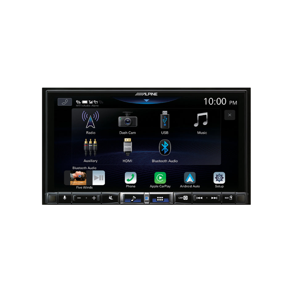 Alpine Halo Head Unit 7" Wireless Carplay & Wired Android Auto
