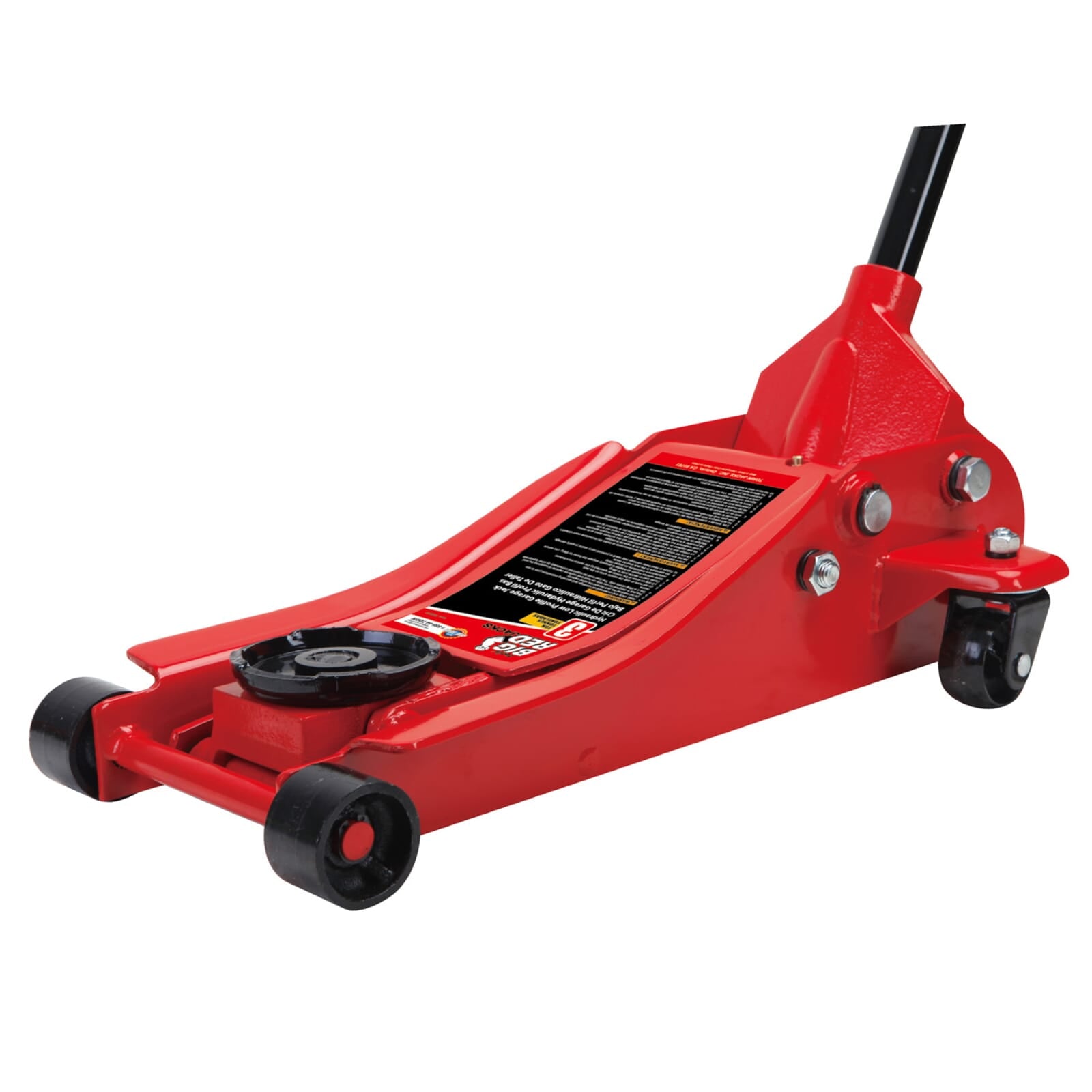 Big Red Garage Floor Jack Low Profile 3 Ton, *BONUS DEAL! | Hobeca