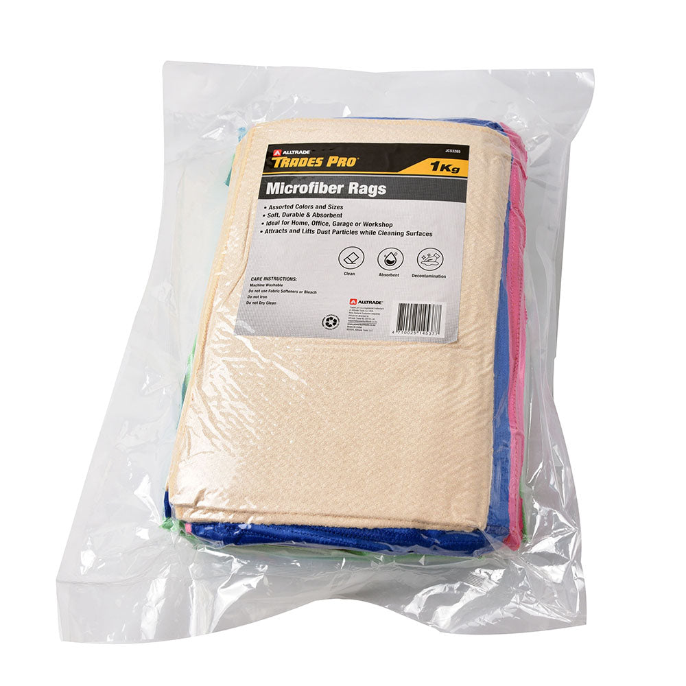 MICROFIBRE ASSORTED RAGS 1kg | Engineers Collective