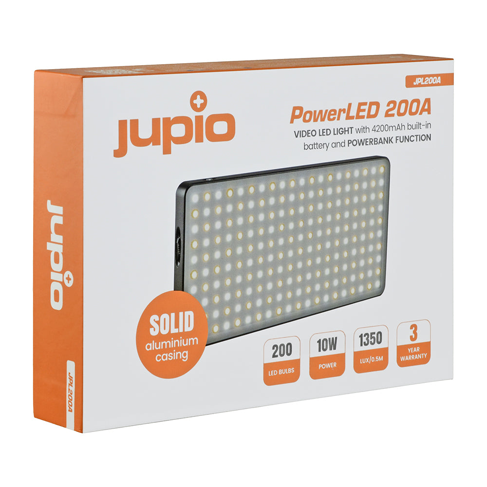 Jupio Powerled 200a Led Light / Power Bank With Built-In Battery 4200mah | Formula