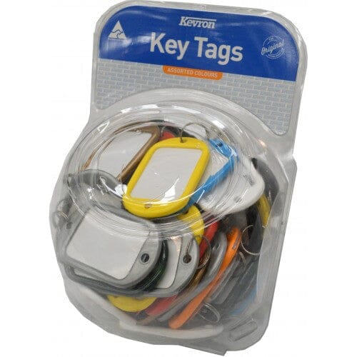 Kevron Key Tag "Jumbo" Assorted Colours 60-pce Tub – Engineers Collective