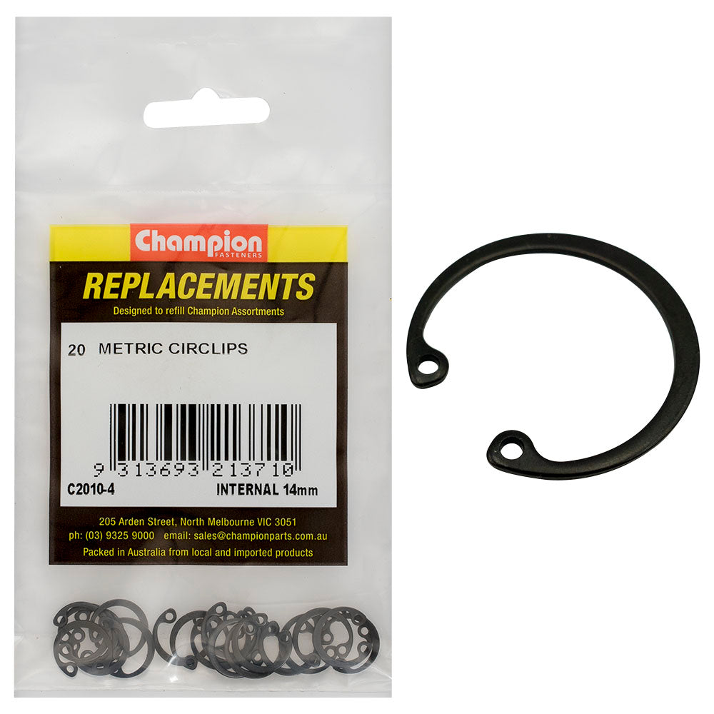 Champion 14mm internal Circlip -20pk | ISL