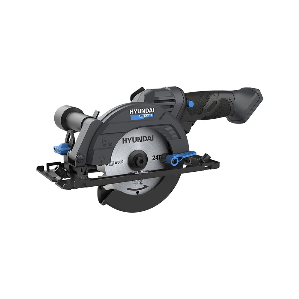 Hyundai 20V Brushless Mini Circular Saw 120mm Skin Only