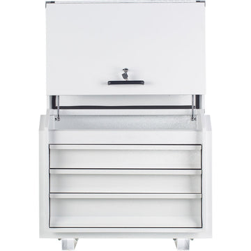 KABoxes Road Box 3 Drawer - White