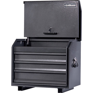 KABoxes Road Box 3 Drawer - Charcoal Grey