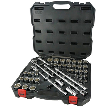 Powerbuilt 1/2” Dr 44pc Combination Socket Set | Alltrade