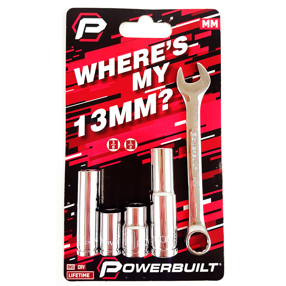 Powerbuilt 5pc Where’s my 13mm? | Alltrade