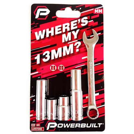 Powerbuilt 5pc Where’s my 13mm? | Alltrade