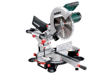 Metabo KGS305M 305mm sliding compound mitre saw with extended table