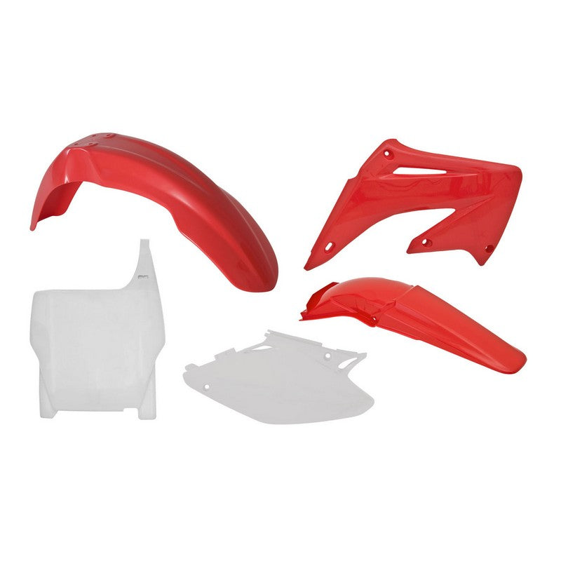 Plasticrtech Front&Rear Fenders Sidepanels&Radiator Shrouds&Front Numberplate Hondacr125r 250r 04-07 | Formula