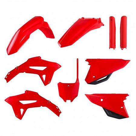 Plastics Kit Rtech 7 Piece Includes Airbox Covers & Fork Protectors Crf250r 2022 Crf450r 21-22 Red | Formula