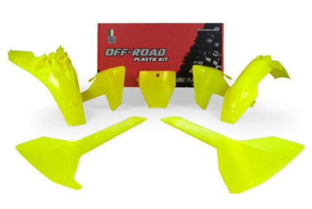 Plastics Kit Rtech Front Fender Radiator Shrouds Side Panels Front Number Plate & Rear Fender Tc85 | Formula