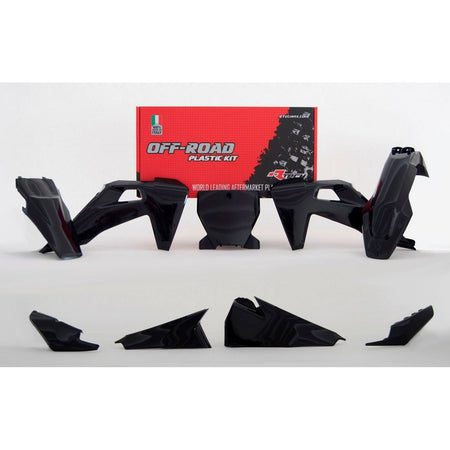 Plastics Kit Rtech Includes Frontfender, Rear Fender, Sidepanels, Air Box Cover & Front Number Plate | Formula