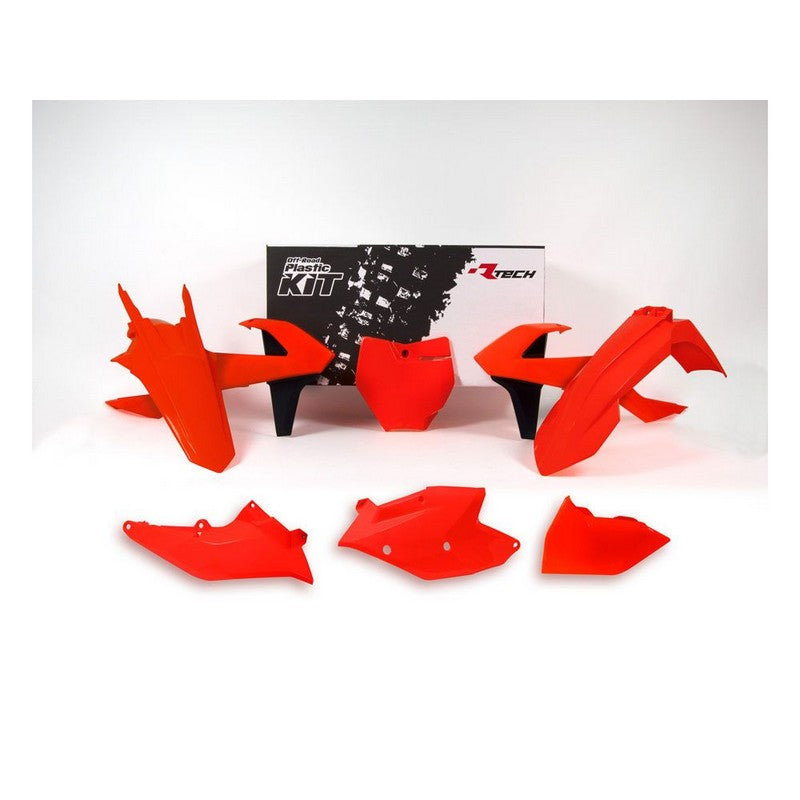 Plastics Kit Rtech Ktm 125sx 150sx 250sxf 350sxf 450sxf 16-18 250sx 250xc 300xc 250xcf Neon Orange | Formula