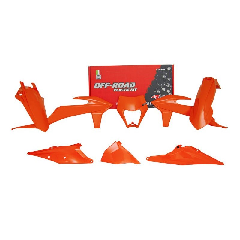 Plastics Kit Rtech Ktm 125xcw 150exc Tpi 250exc Tpi 300exc Tpi 350excf 450excf 500excf Full Orange | Formula