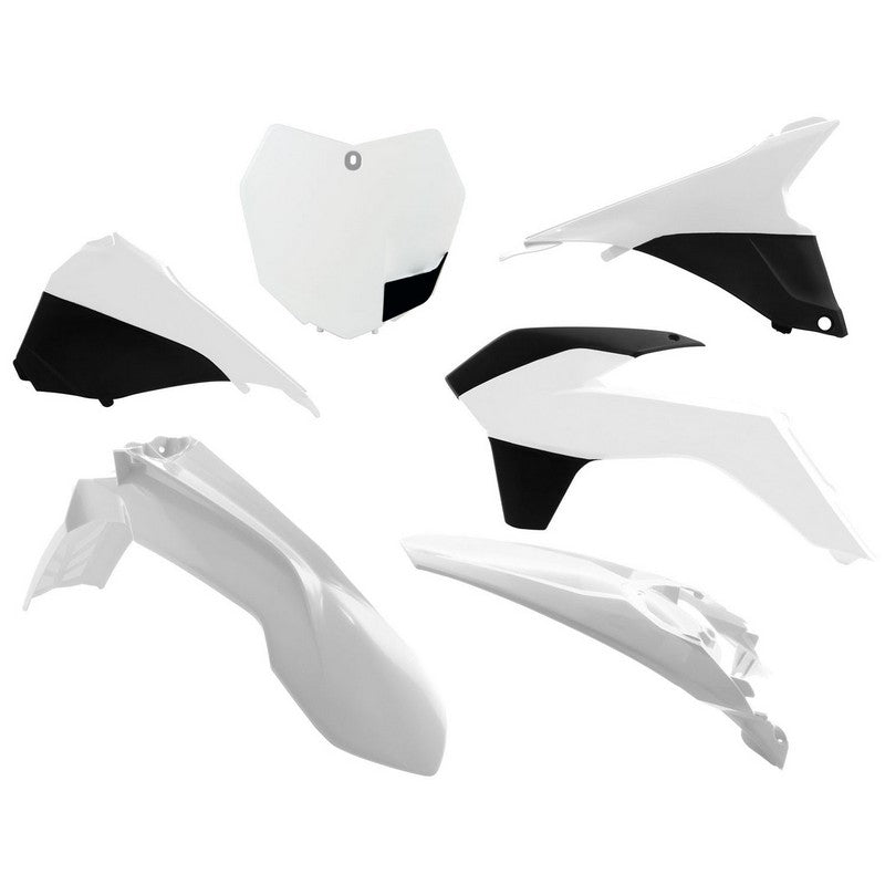 Plastics Kit Rtech 6 Piece White Black | Formula
