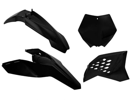 Plastics Kit Rtech Includes Front & Rear Fenders, Sidepanels & Radiator Shrouds & Front Number Plate | Formula