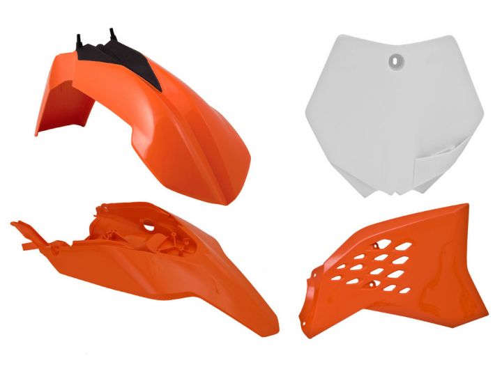 Plastics Kit Rtech Front&Rear Fenders Sidepanels &Radiator Shrouds &Front Numberplate Ktm 65sx 12- | Formula