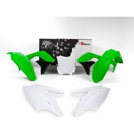 Plastics Kit Rtech W/ Front & Rear Fenders Radiator Shrouds Sidepanel Front Numberplate Kx450f 16- | Formula